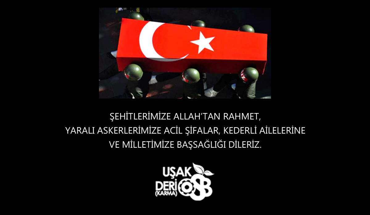 Irak'ın kuzeyindeki terör operasyonunda çıkan çatışmada şehit olan kahraman askerlerimize Allah'tan rahmet, yaralılarımıza acil şifa, milletimize başsağlığı ve sabırlar diliyoruz_images